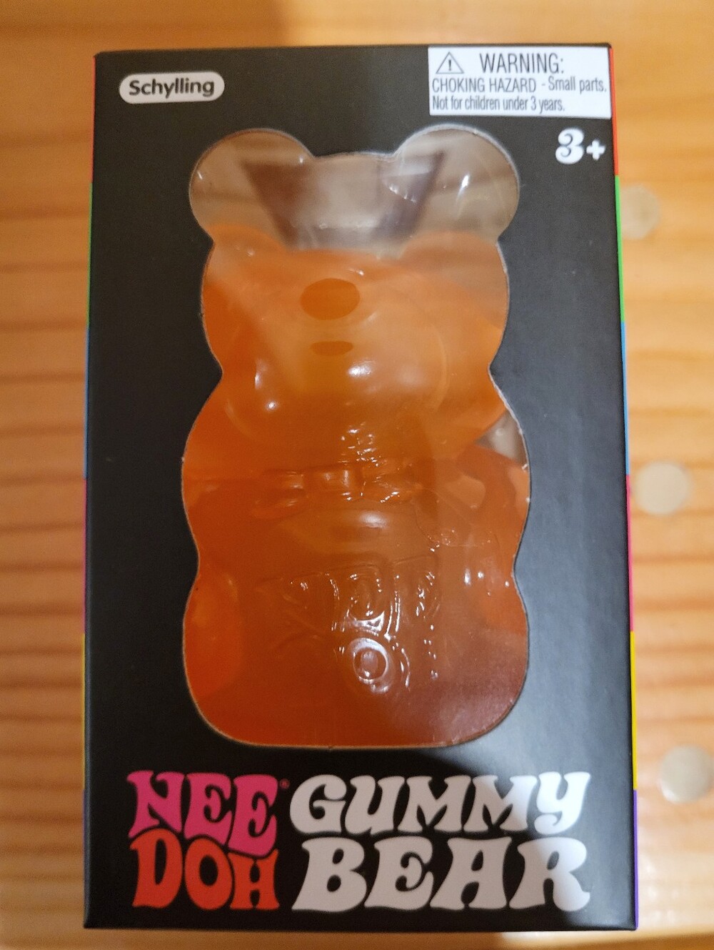 Needoh Orange Gummy Bear Viral Squishy